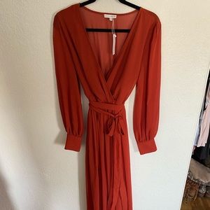 Baltic Born Celine Rust Maxi Dress